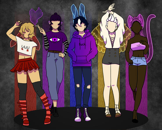 complex multi character piece, ~$130